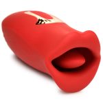 Lickgasm Kiss and Tell Mini Kissing and Vibrating Clitoral Stimulator - Red - Image 6