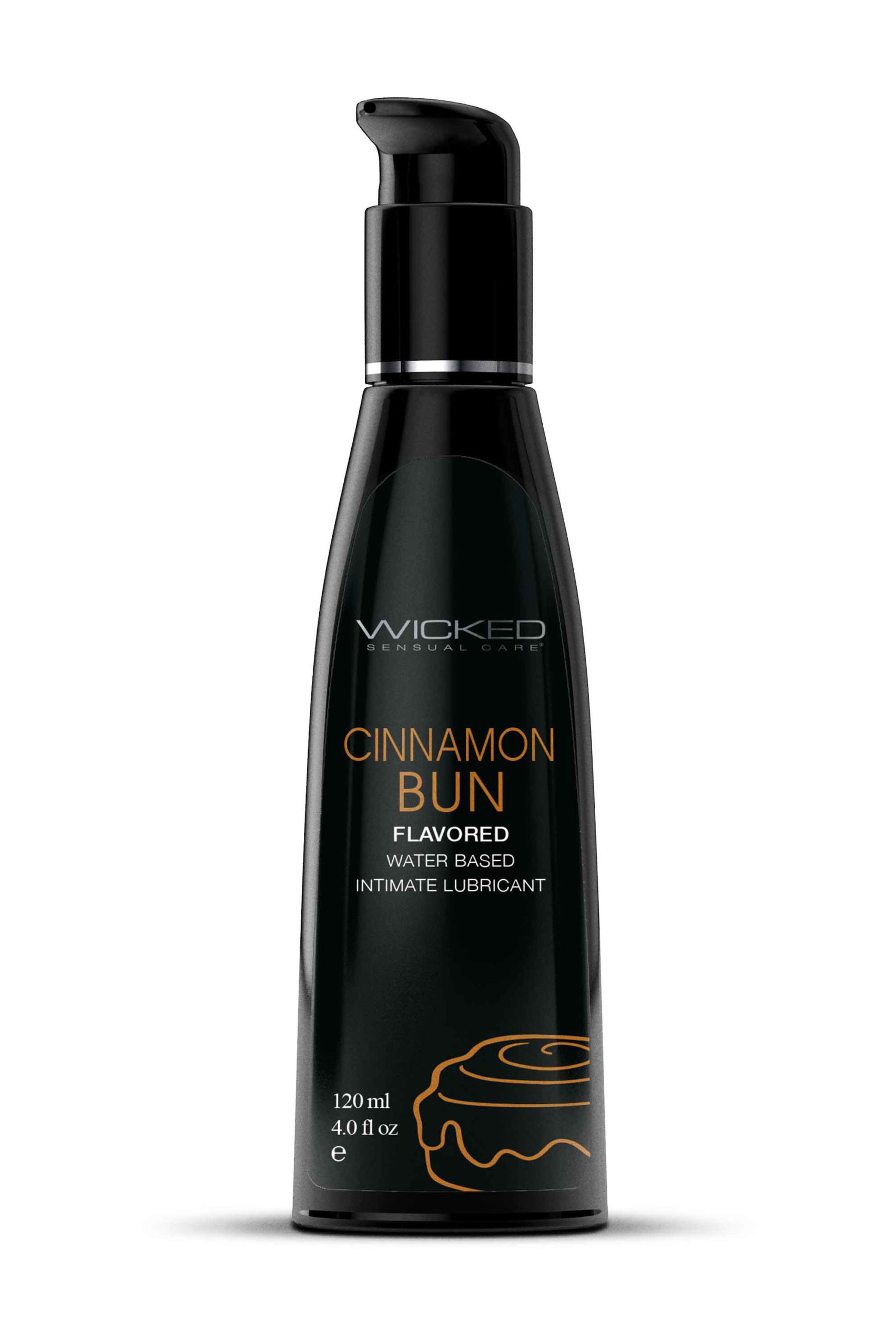 AFpOTBRa8x5bamOq9tpYM6iU579IArdz Aqua Cinnamon Bun Flavored Water Based Intimate Lubricant - 4 Fl. Oz. - Image 1