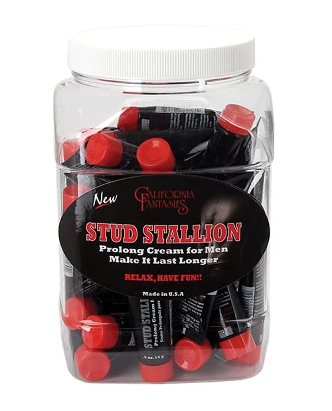 AJy09NjMrd1SS0sPZEKMdUfWON05OHkW Stud Stallion -36 Count Bowl - 0.5 Oz. Tubes - Image 1