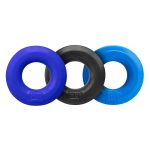 Hunkyjunk Huj3 C-Ring 3 Pk - Blue / Multi - Image 3