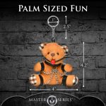 Gagged Teddy Bear Keychain - Image 2
