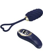Vivian Remote Control Vibrating Egg - Blue - Image 2