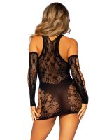Need to Know Mini Dress Set - One Size - Black - Image 3