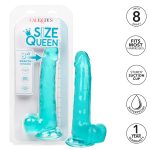 Size Queen 8 Inch - Blue - Image 7