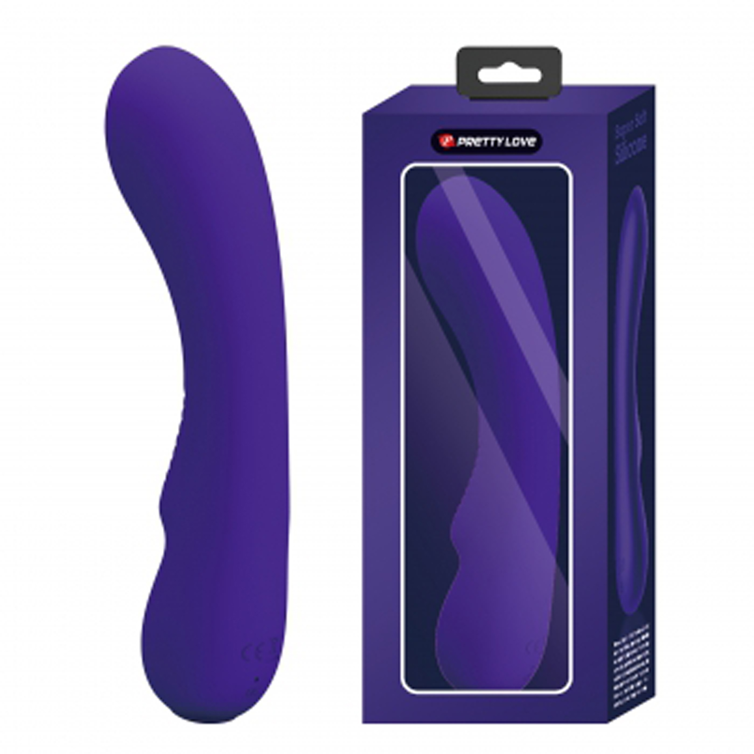 BTelzrz0aclqWsQPeUWAHIZs77QElWsh Matt Super Soft Silicone Vibrator - Purple - Image 1