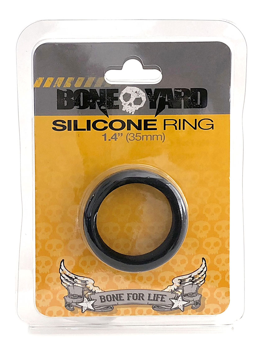 BW38QQoJs0gKsyzs4wtHpDcBREJJXfrF Boneyard Silicone Ring 35mm - Black - Image 1