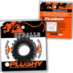 Plushy Single Ring - Black Mica