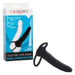 Silicone Love Rider Dual Penetrator - Black - Image 2