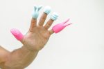 Quinn 5 Piece Silicone Attachments - Pink/blue - Image 2