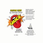 Smack Warming and Lickable Massage Oil - Passion Fruit 2 Oz