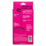 Euphoria Collection Chain Halter/collar and Leash - Black - Image 2