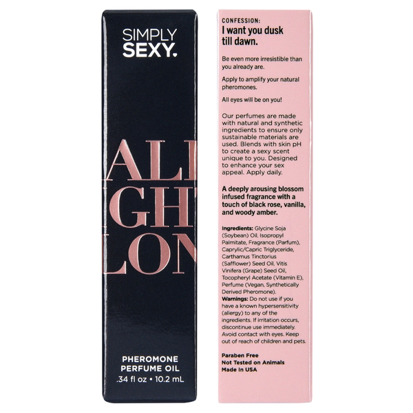 C04VTCIH Simply Sexy All Night Long - Pheromone Perfume Oil Roll on - .34oz | 10.2ml - Image 1