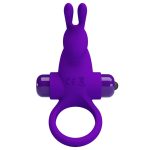 Pretty Love Vibrant Penis Ring I - Purple - Image 5