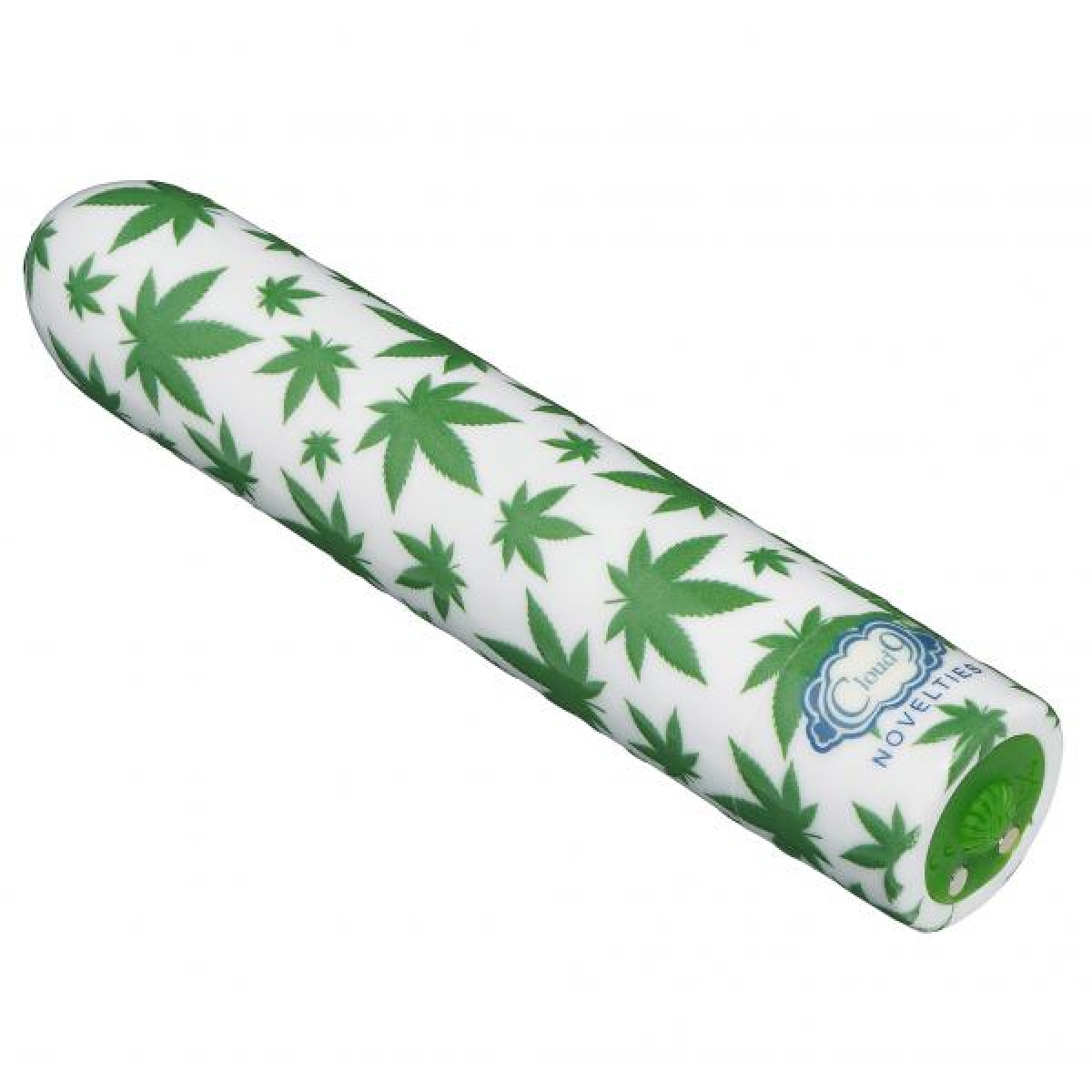 CAD2LPL10iG4W9xj5AgGcAjINJlPjaKA 420 Slim Cannabis Leaf Vibe - White/green - Image 1