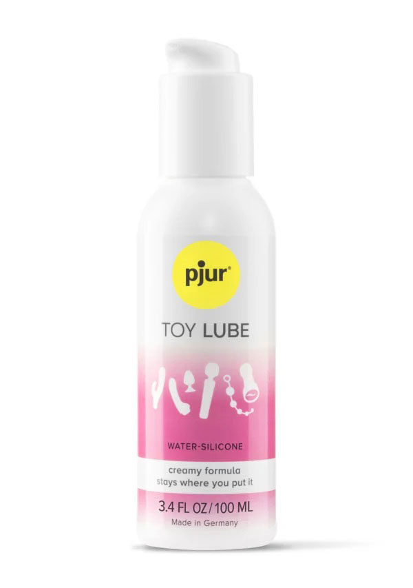 CIo2yT4a Pjur Toy Lube 100ml - Water-Silicone - Image 1