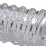1.5 Inch Penis Enhancer Sleeve - Clear - Image 4