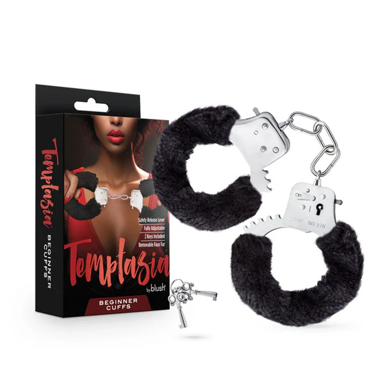 CTEIsF6LnaGxJPVJ2T2o5psrql3QYZRk Temptasia Beginner Cuffs Black - Image 1