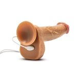 Dr. Skin Silicone - Dr. Phillips - 8.5 Inch Thrusting Dildo - Tan - Image 5