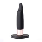 Aspen 15-Function Rechargeable Wireless Flickering Tip Vibrator - Black - Image 2