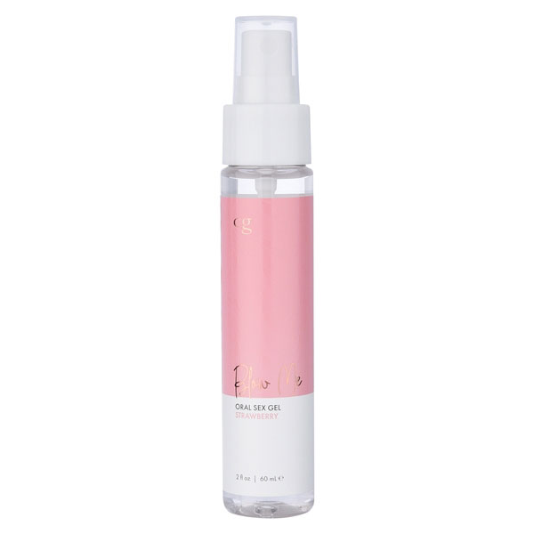 Cas4q1u6 Blow Me Strawberry Oral Sex Gel - 2oz - Image 1