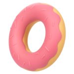 Naughty Bits Dickin Donuts Silicone Donut Cock Ring - Pink - Image 4