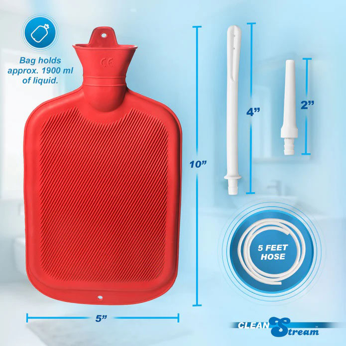 CesXi5nY Water Bottle Douche Kit - Image 1