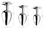 Rainbow Prism Gem Anal Plug - Medium - Image 2