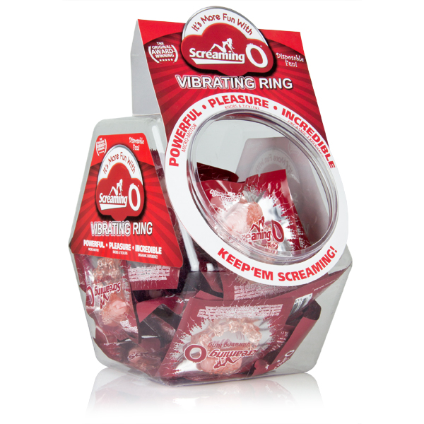 CiKUtgSqACjd1nsnquexRwtnXp2eMedH The Screaming O Vibrating Ring - 48 Piece Fishbowl - Image 1
