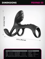 Fantasy C-Ringz Ultimate Couples Cage Max - Black - Image 2