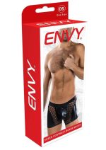 Sheer Contrast Boxer Briefs - Os - Black