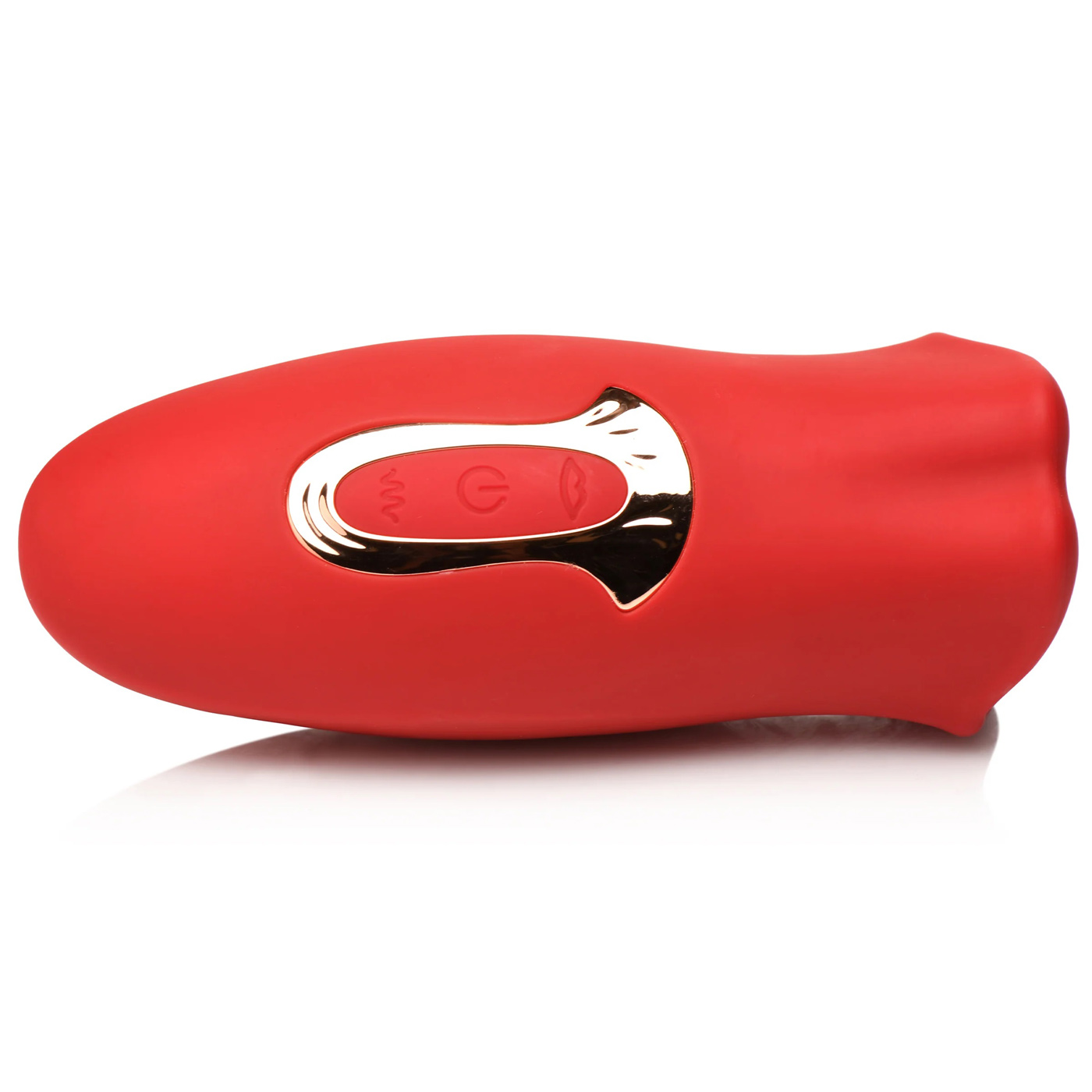 Cpwg1GGm2BNwplJ3U4Ek8nzd3tYAj1zS Lickgasm Kiss and Tell Mini Kissing and Vibrating Clitoral Stimulator - Red - Image 1