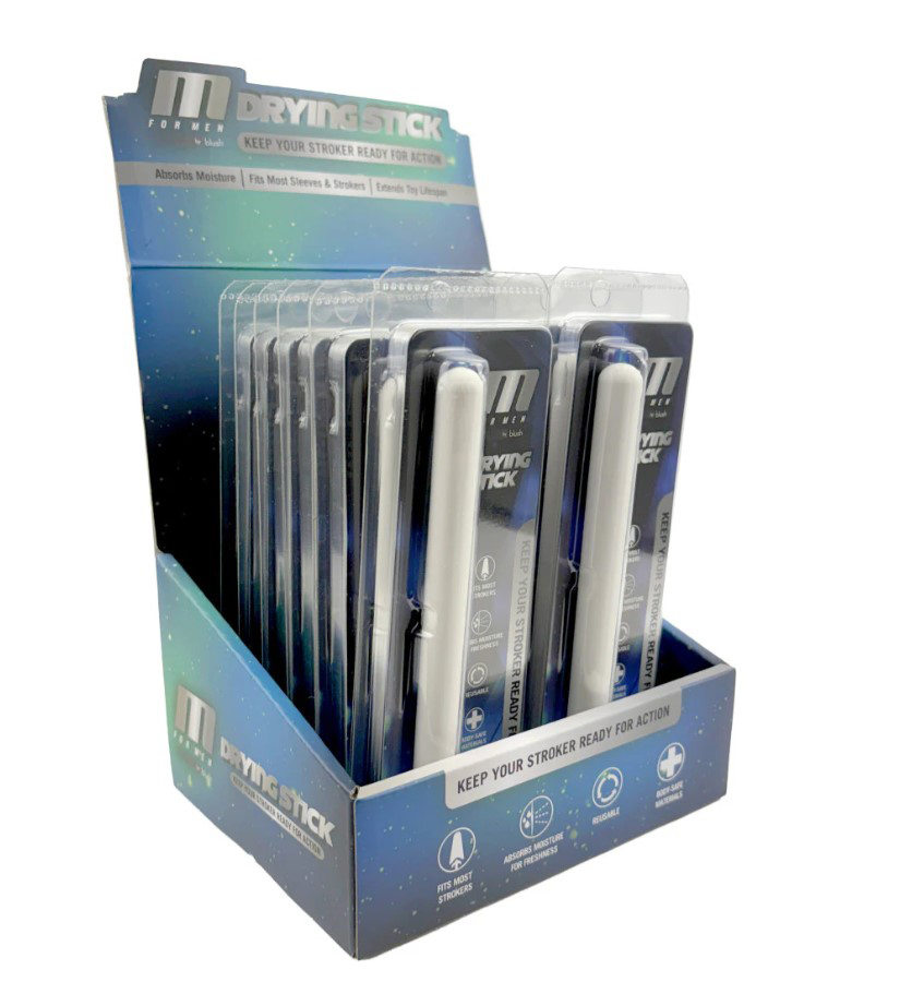 CrbVC1Zg M for Men Drying Stick White 12pcs Counter Display - Image 1