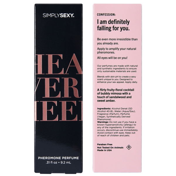 CtgHvy1U Simply Sexy Head Over Heels - Pheromone Perfume - .31oz | 9.2ml - Image 1