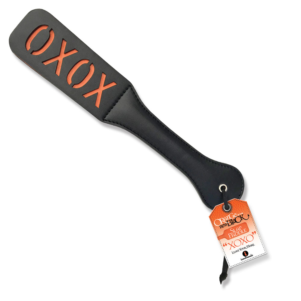 D31gMAjoNjHick6vy7AzapHRbuTOMPX8 Orange Is the New Black Xoxo Slap Paddle - Image 1