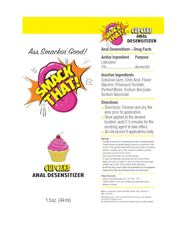 D8nj6eey Smack That Anal Desensitizer Cupcake 1.5oz - Image 1