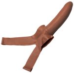 The Original Accommodator Latex Dong - Brown - Image 3