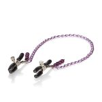 Purple Chain Nipple Clamps - Image 4