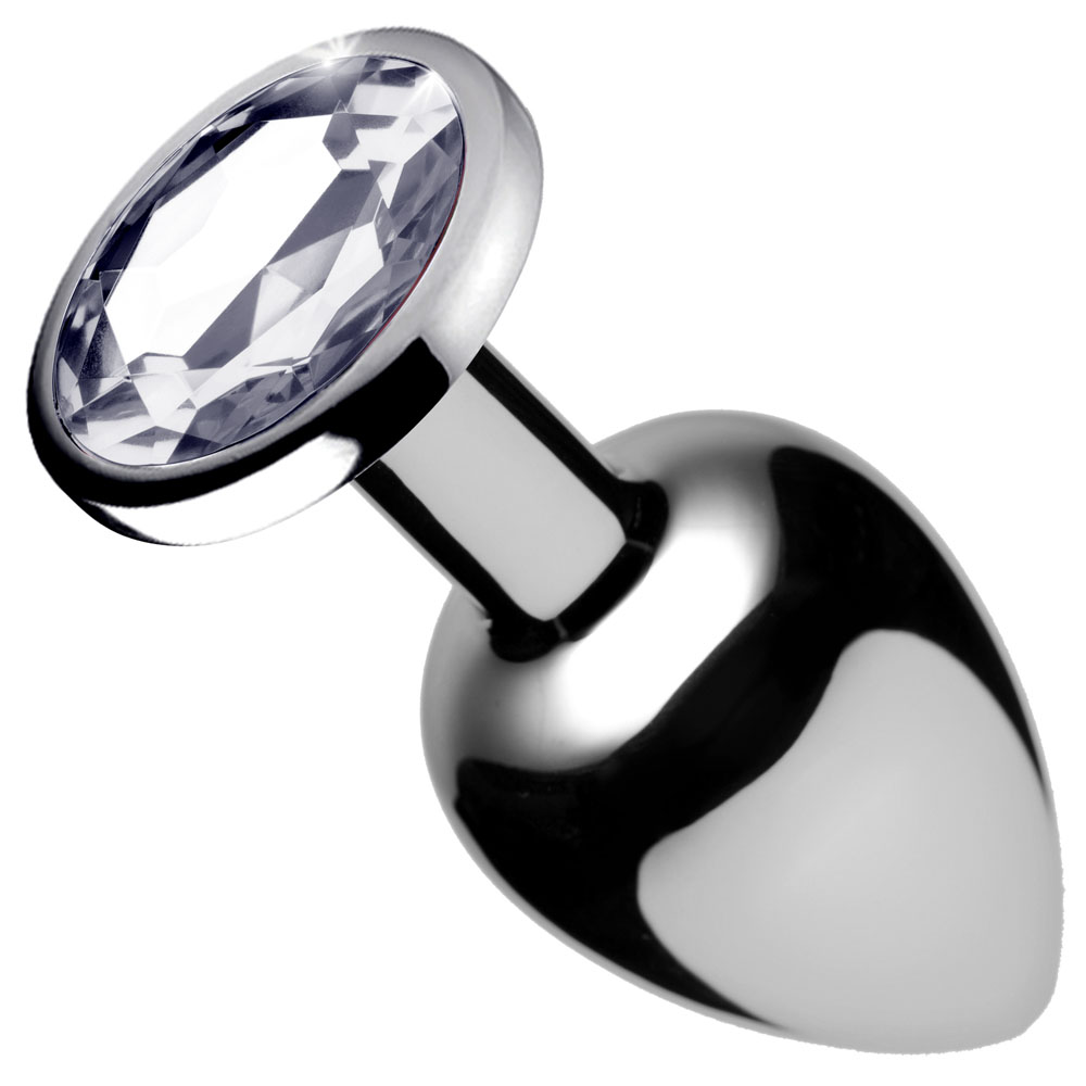 DEMCVpwrAAKHdDqgaO5id1tAe1iUSdQj Clear Gem Anal Plug - Small - Image 1