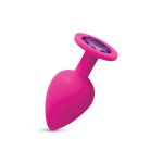 Gemma Purple Gem Pink Silicone Plug - Large - Image 4