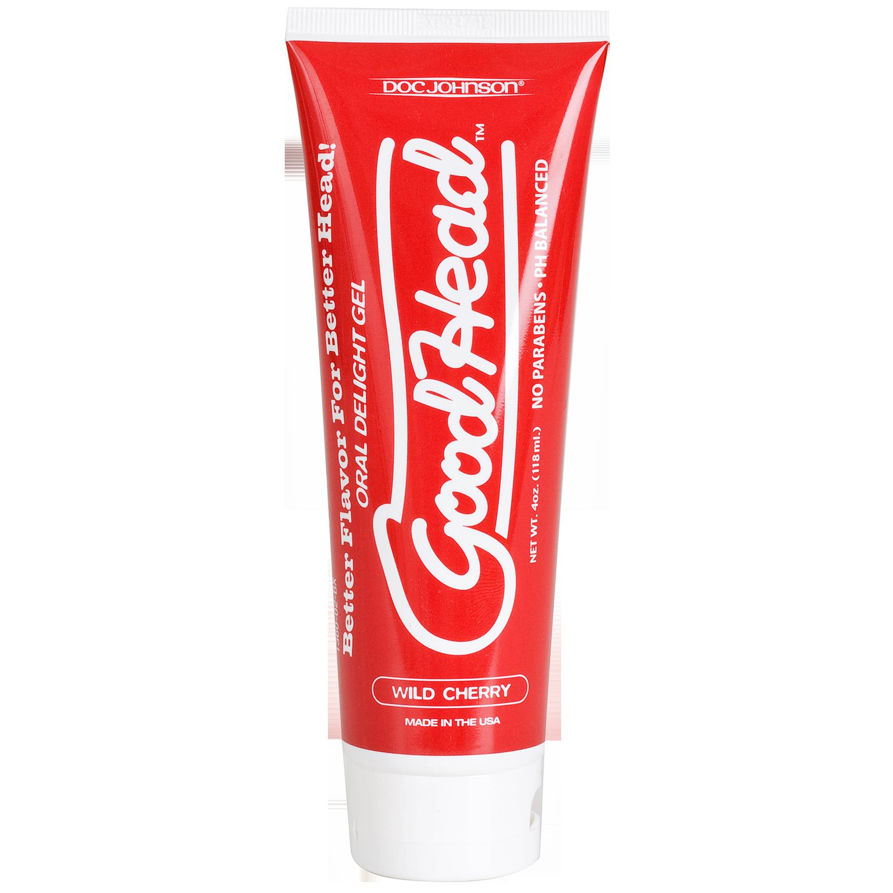 DI4clxJROHqmTEZAmW0pMQ9cdDkHJLIC Good Head Oral Delight Gel 4 Oz - Wild Cherry - Image 1
