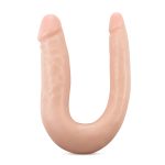 Dr. Skin Silicone - Dr. Double - 12 Inch Double Dong - Vanilla - Image 4