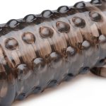 1.5 Inch Penis Enhancer Sleeve - Smoke - Image 2