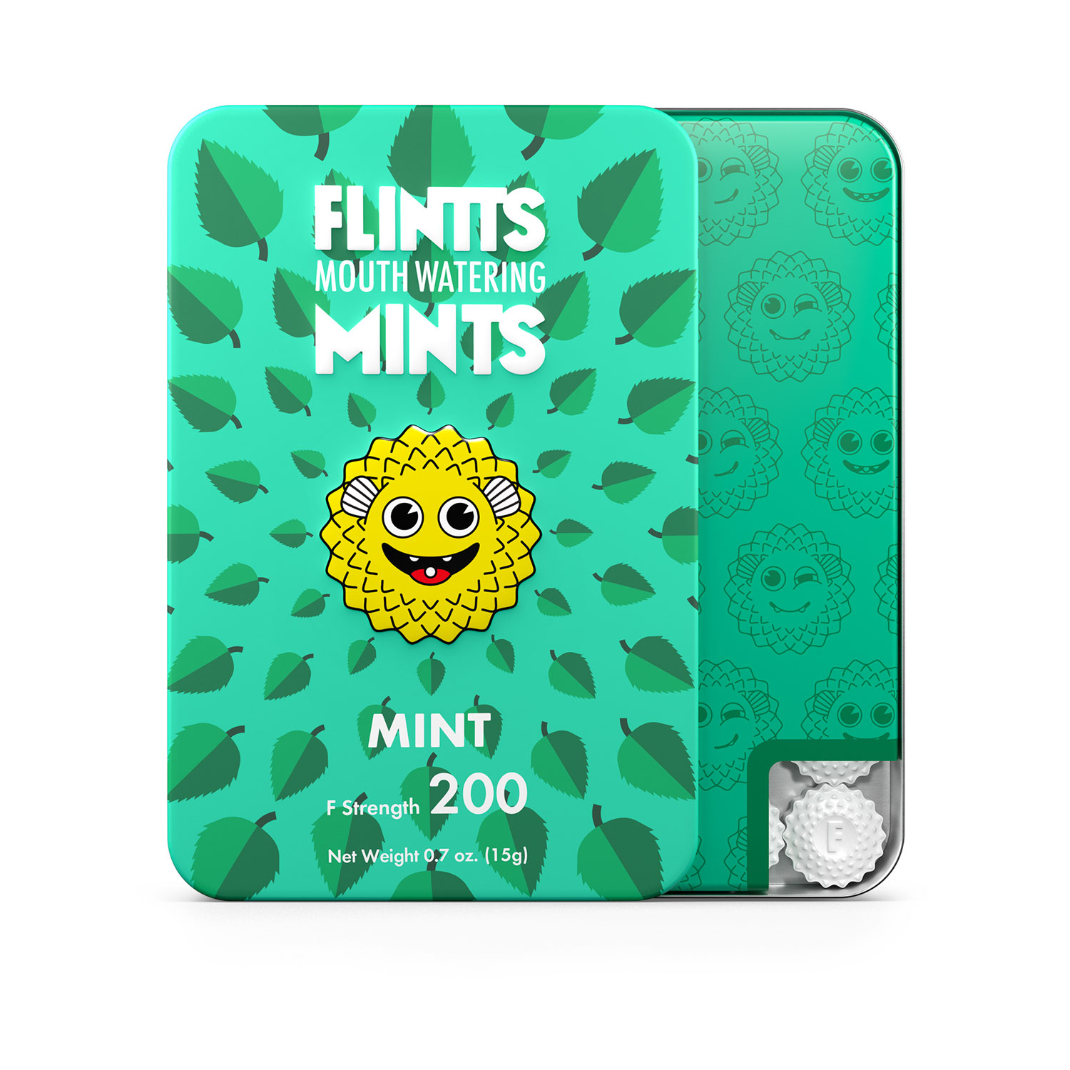 DQH8hSubtw14CR0tdGmYOdwEAVf5VFy4 Flintts Mouth Watering Mints Mint - F-Strength 200 - Image 1