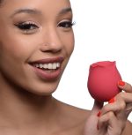 Inmi - Bloomgasm Wild Rose Silicone Suction Stimulator - Red - Image 8