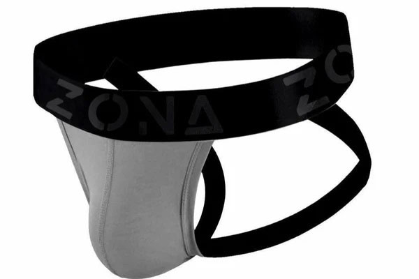 DU0m3g1L Gray Core Jockstrap - Small - Image 1