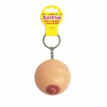 Super Fun Key Chain, Squishy Boob - Sold in 6pk
