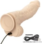 Silicone Rechargeable Big Dick Energy Studs - Ivory - Image 3