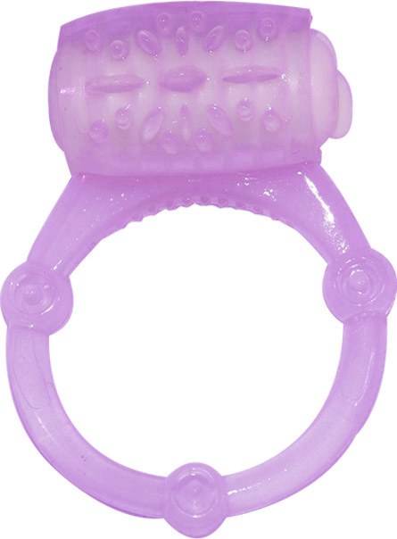 Dvy9lp28lND8jTk1laKJnomvxb7csHQM Humm Dinger Vibrating Penis Ring Clitoral Stiimulator - Purple - Image 1