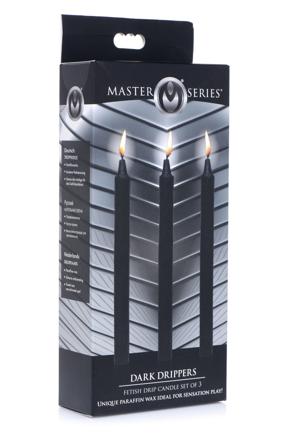 DwHONGvbzIDTk0urtoPPjakDlhVWWfPU Fetish Drip Candles 3pk - Black - Image 1
