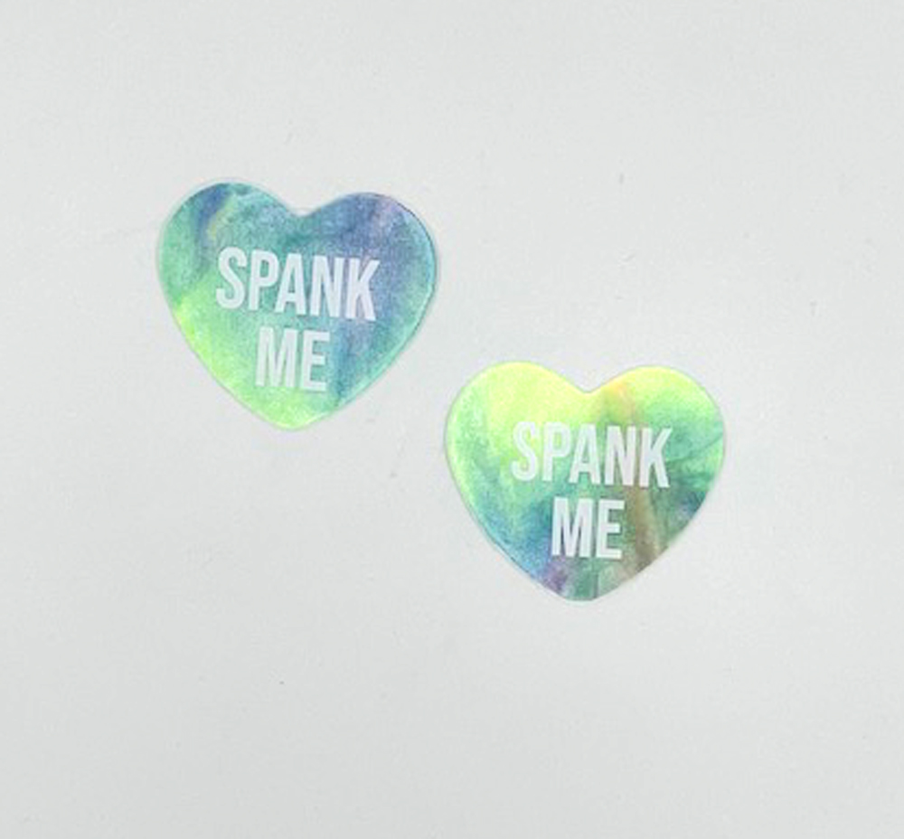 DycZ2TlDsPMXjPDlu502GawDX6MLQTMC Spank Me Rainbow Sherbert Tie Die Candy Heart Pasties - Image 1